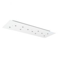 Bocci 100.11 Random Hanglamp - Grijs - Rechthoekige plafondkap