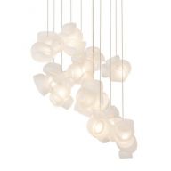 Bocci 100.11 Random Hanglamp - Transparant - Ronde plafondkap