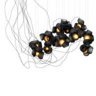 Bocci 100.13 Semi-rigid Hanglamp - Grijs - Ronde plafondkap