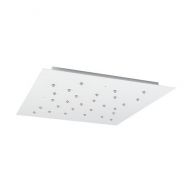 Bocci 100.28 Random Hanglamp - Transparant met grijs - Vierkante plafondkap