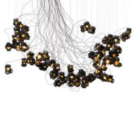 Bocci 100.61 Semi-rigid Hanglamp - Grijs - Ronde plafondkap