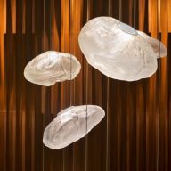 Bocci 73.1 Random Hanglamp - Transparant - 7 mm plafondkapje