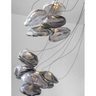 Bocci 73.1 Semi-Rigid Hanglamp - Donkergrijs - 7 mm plafondkapje