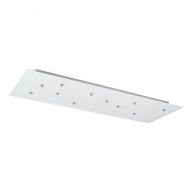 Bocci 73.11 Random Hanglamp - Transparant - Rechthoekige plafondkap