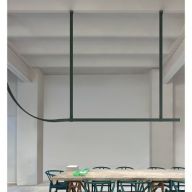 Flos Belt Fabric Grey Olive Hanglamp - Grijs/groen