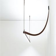 Flos Belt Fabric Grey Olive Hanglamp - Grijs/groen