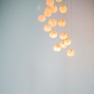 Bocci 84.14 Random Hanglamp - Roze - Rechthoekige plafonkap