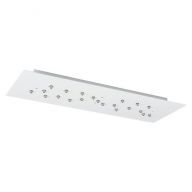 Bocci 84.20 Random Hanglamp - Roze - Rechthoekige plafondkap