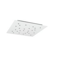 Bocci 84.26 Random Hanglamp - Roze - Vierkante plafondkap