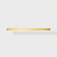 Anour I Model Cordless Hanglamp - 100 cm - Geborsteld messing