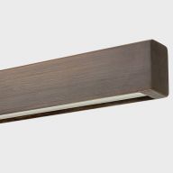 Anour I Model Cordless Hanglamp - 100 cm - Gebruind messing