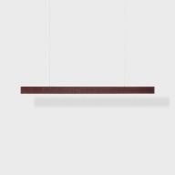 Anour I Model Cordless Hanglamp - 100 cm - Roest staal