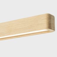 Anour I Model Cordless Hanglamp - 150 cm - Eiken