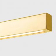 Anour I Model Cordless Hanglamp - 200 cm - Gepolijst messing