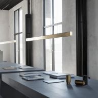 Anour I Model Cordless Hanglamp - 200 cm - Gepolijst messing