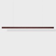 Anour I Model Cordless Hanglamp - 200 cm - Roest staal