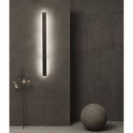 Anour Divar Wandlamp - 150 cm - Gebruind koper