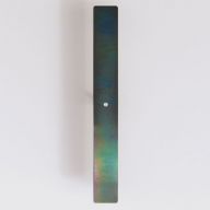 Anour Divar Wandlamp - 50 cm - Donker opaal chroom