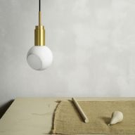 Anour Donya Sphere Hanglamp - Geborsteld messing