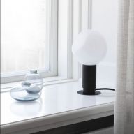 Anour Donya Sphere Tafellamp - Zwart PVD
