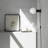 Anour Donya Sphere Wandlamp - Zwart PVD