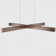 Anour X Model Hanglamp - Gebruind koper