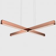 Anour X Model Hanglamp - Gepolijst koper