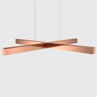 Anour X Model Hanglamp - Gepolijst koper