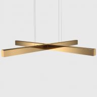 Anour X Model Hanglamp - Gepolijst messing