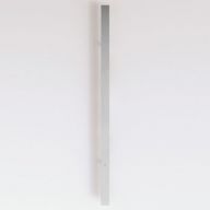 Anour Divar Wandlamp - 250 cm - Geborsteld roestvrij staal