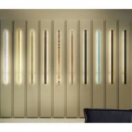 Anour Divar Wandlamp - 300 cm - Gepolijst roestvrij staal