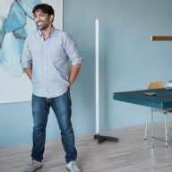Anour F Model Vloerlamp - Carrara marmer