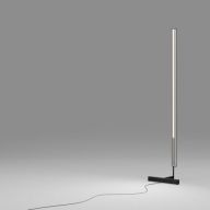 Anour F Model Vloerlamp - Gepolijst roestvrij staal