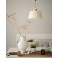 Tonone Bella Hanglamp - Groen - Messing