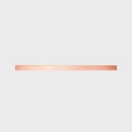 Anour I Model Wandlamp - 100 cm - Geborsteld koper
