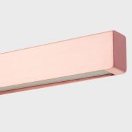 Anour I Model Wandlamp - 150 cm - Geborsteld koper