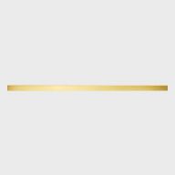 Anour I Model Wandlamp - 150 cm - Geborsteld messing