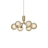 Nuura Apiales 6 Hanglamp - Messing - Goud glas
