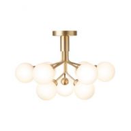 Nuura Apiales 9 Plafondlamp - Messing - Opaal