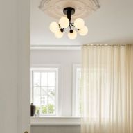 Nuura Apiales 9 Plafondlamp - Messing - Opaal