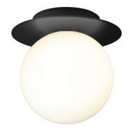 Nuura Liila 1 Medium Wandlamp - Zwart - Opaal
