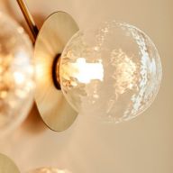 Nuura Liila 7 Wandlamp - Goud - Helder
