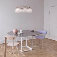 Nuura Miira 6 Circular Hanglamp - Messing - Helder