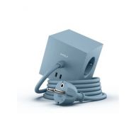 Avolt Square 1 USB + Magnet Stekkerdoos - Blauw