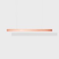 Anour I Model Cordless Aura Hanglamp - 100 cm - Geborsteld koper