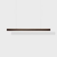 Anour I Model Cordless Aura Hanglamp - 100 cm - Gebruind messing