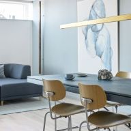 Anour I Model Cordless Aura Hanglamp - 100 cm - Gebruind messing