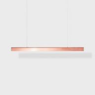 Anour I Model Cordless Aura Hanglamp - 100 cm - Gepolijst koper