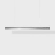 Anour I Model Cordless Aura Hanglamp - 100 cm - Gepolijst roestvrij staal