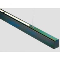 Anour I Model Cordless Aura Hanglamp - 150 cm - Donker opaal chroom